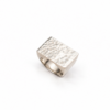 Anillo Rectangulo Martele